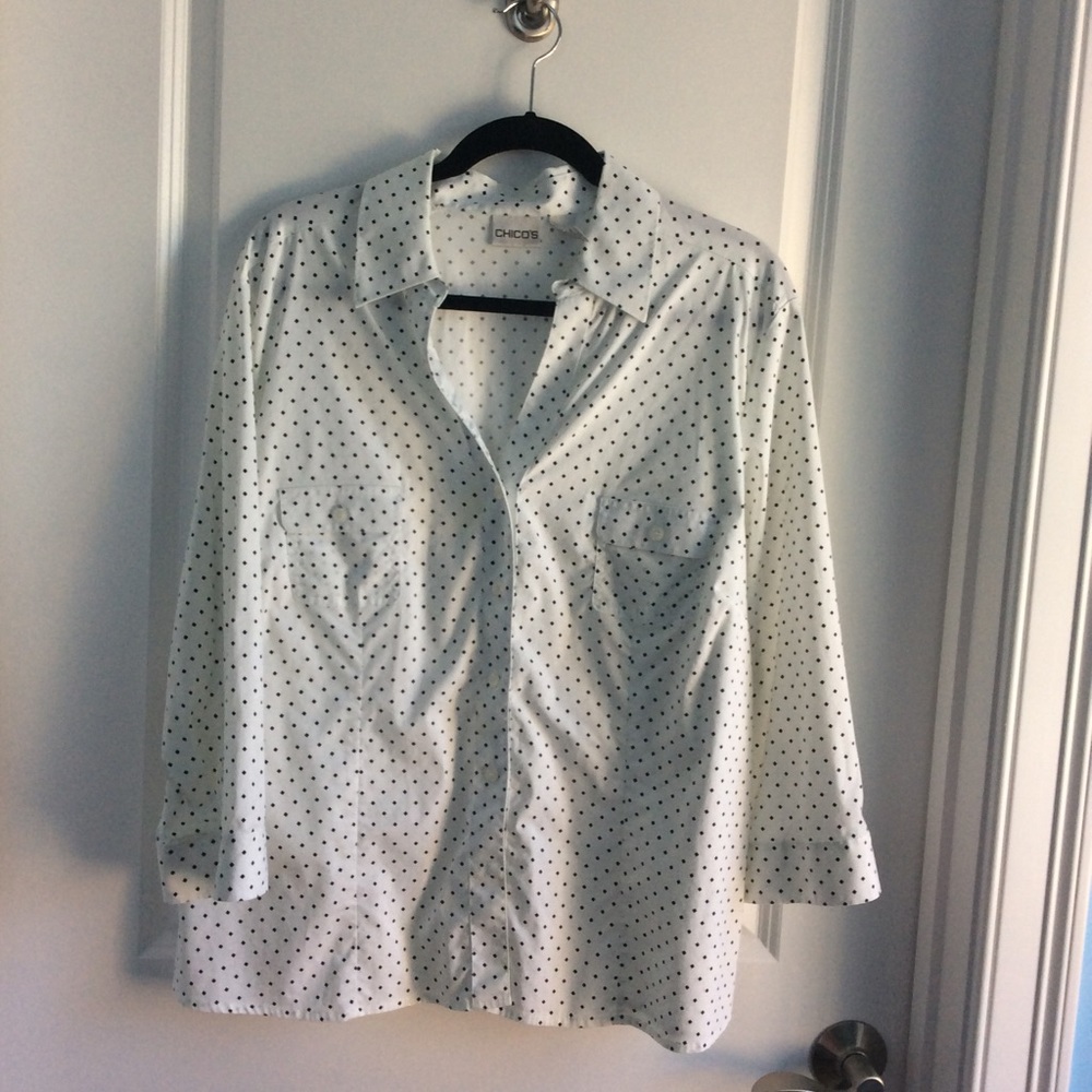 Chico's blouse size 3